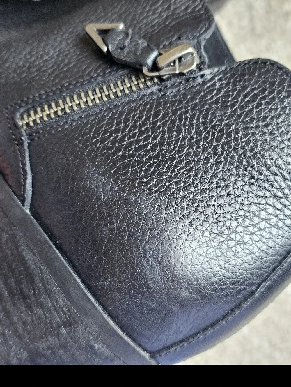 Vionic Cecily Black Leather Ankle Booties Zip Up Size 9.5